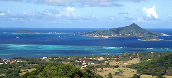Petite Martinique desde Carriacou
