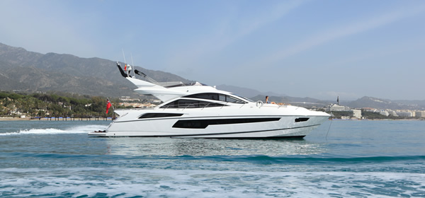 Sunseeker 68 Sports Yacht Maia Fair