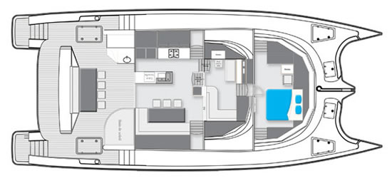 Power Catamaran Damrak II