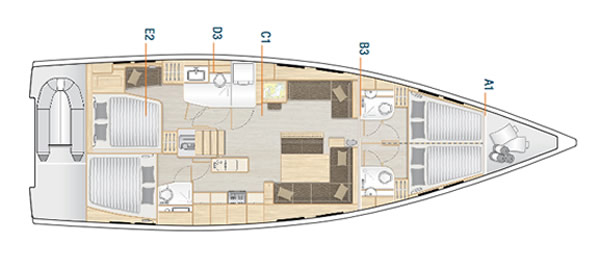 Hanse 548 Hanse 548