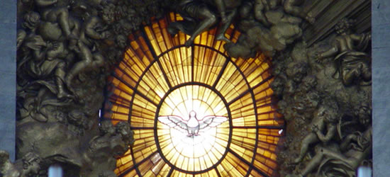 Vitral de la Basílica de San Pedro