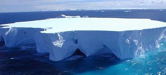 Una isla flotante