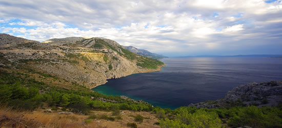 La accidentada costa de Makarska
