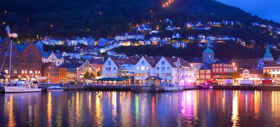 Crepúsculo de Bergen