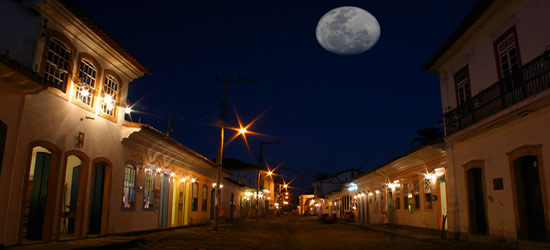El casco antiguo de Parati