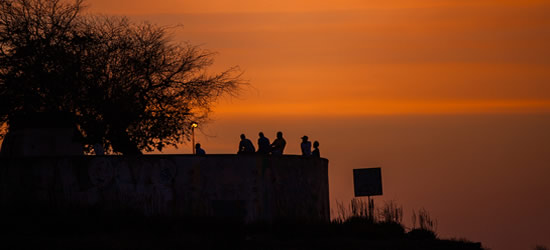 Crepúsculo Silueta, Cabo Verde