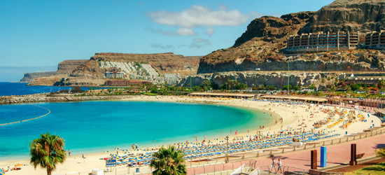 Amadores Beach, Gran Canaria, España