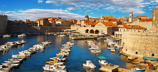 Puerto viejo y muelle de la ciudad, Dubrovnik