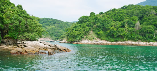 La Laguna Azul de Angra dos Reis