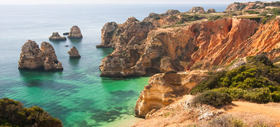 La espectacular costa del Algarve