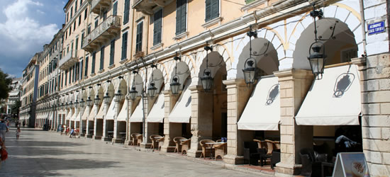 Bares de café de la calle de Liston